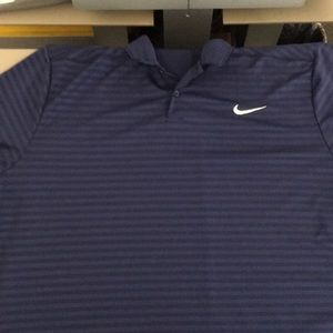 Nike Dri-Fit 3XL Navy Blue short sleeve polo.
